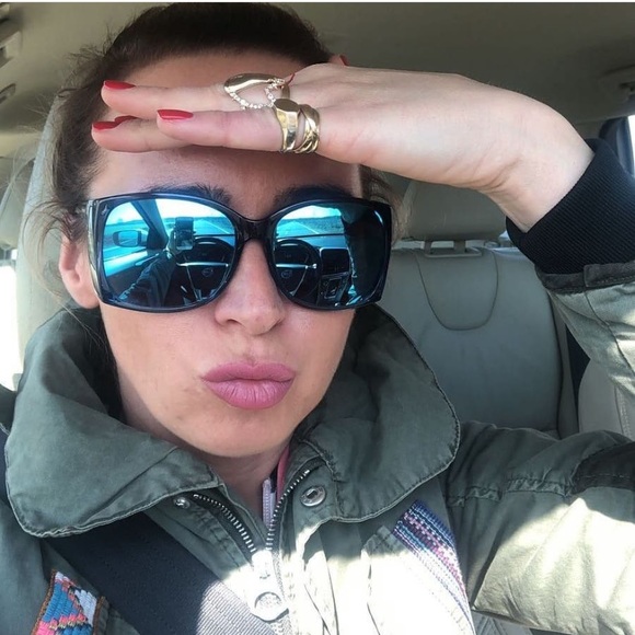 ALEXIS BITTAR• NEW Rose & Yellow Gold Crystal Abstract Thorny Crystal Tulip Ring - Picture 10 of 15